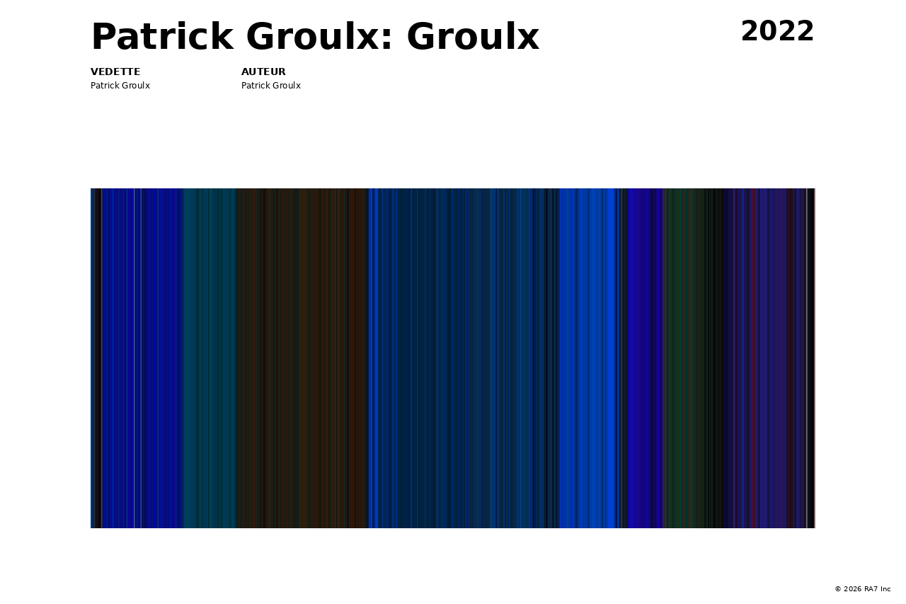 Aperçu de l’affiche pour Patrick Groulx: Groulx